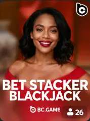 Bet Stacker Blackjack BC Game Zambia game cover
