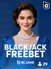 Blackjack Freebet BC Game Zambia game cover