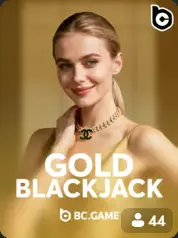 Gold Blackjack BC Game Zambia game cover