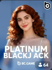Platinum Blackjack BC Game Zambia game cover