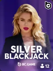 Silver Blackjack BC Game Zambia game cover