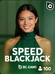 Speed Blackjack BC Game Zambia game cover